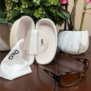 Dolce and Gabbana Sunglasses with case and cloth